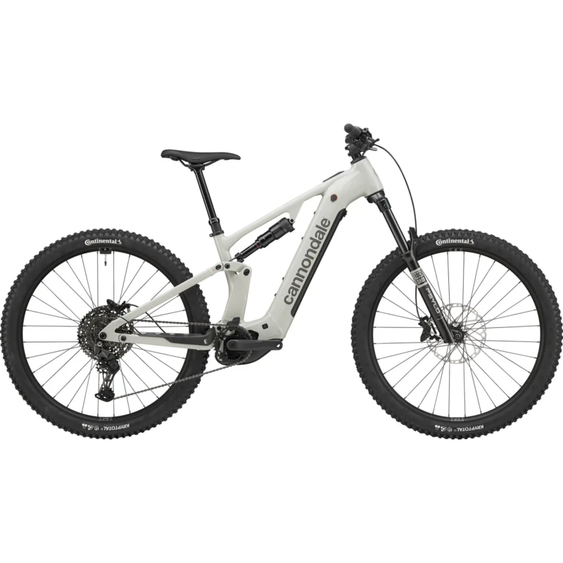 Rower elektryczny Cannondale Moterra 3 Biały - widok z boku