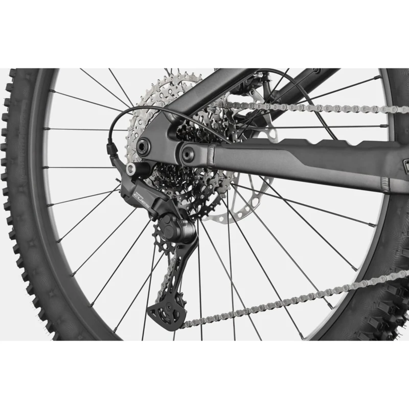 Rower elektryczny Cannondale Moterra 3 Czarny - widok piasty