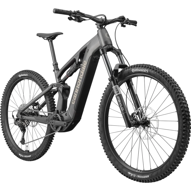 Rower elektryczny Cannondale Moterra 3 Czarny - widok z przodu