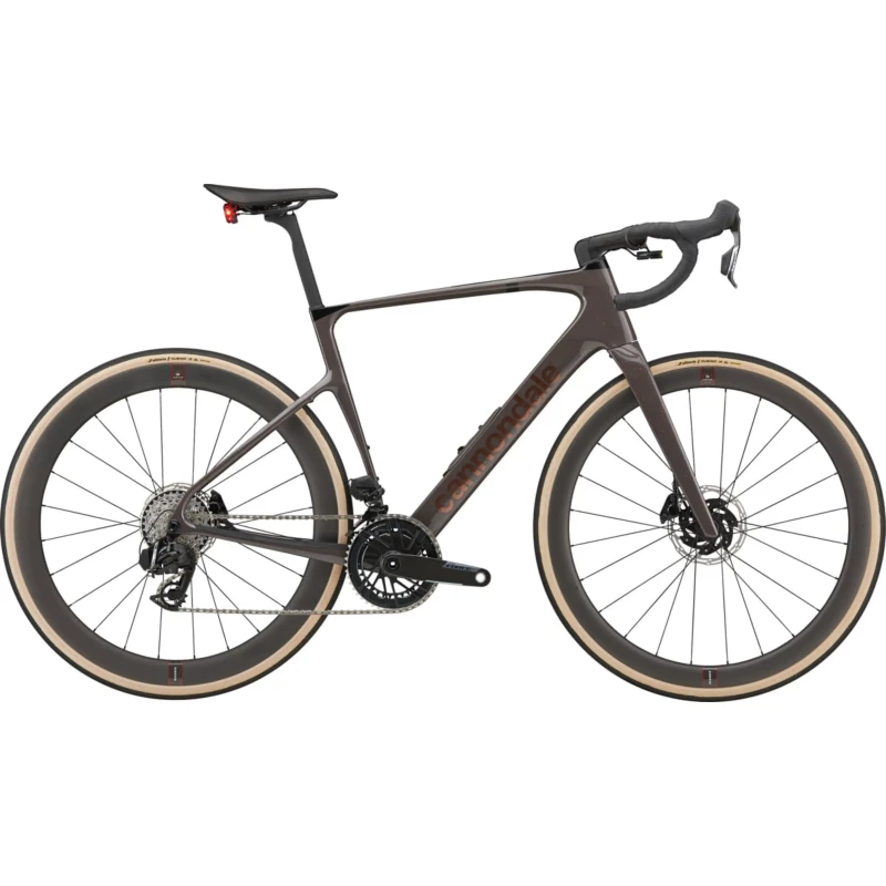 Rower szosowy Cannondale Synapse Carbon 2 Smartsense Brązowy - widok z boku