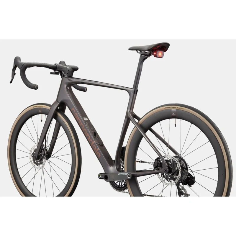 Rower szosowy Cannondale Synapse Carbon 2 Smartsense Brązowy - widok z tyłu
