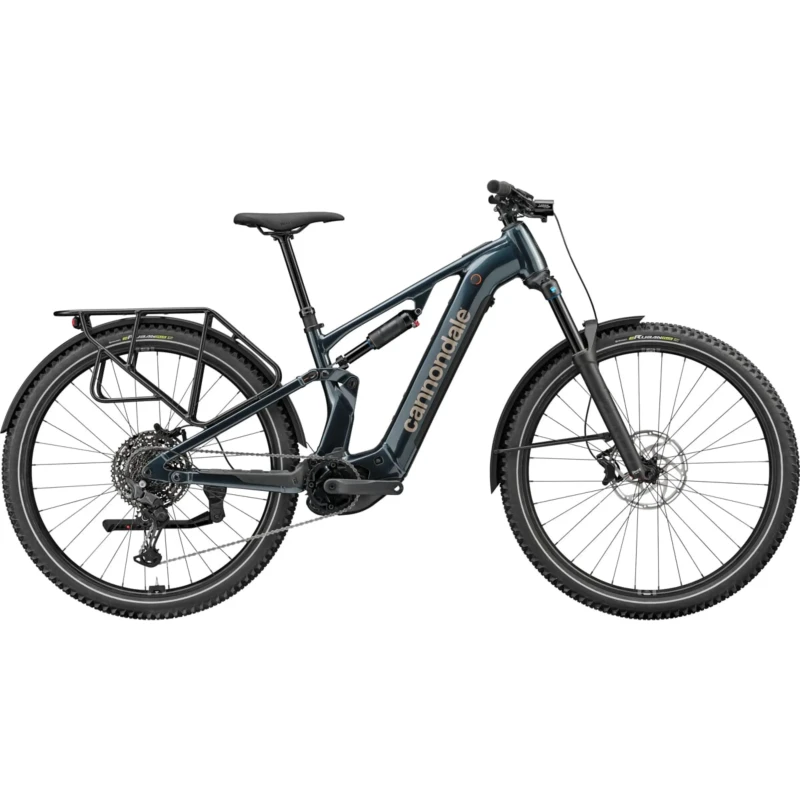 Rower elektryczny Cannondale Moterra EQ Granatowy - widok z boku