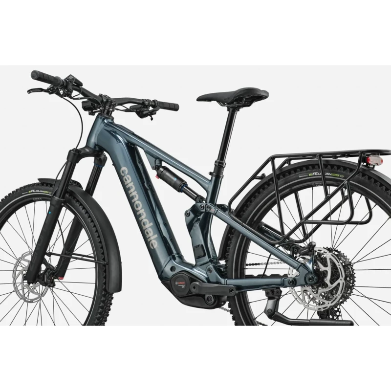Rower elektryczny Cannondale Moterra EQ Granatowy - widok z dołu