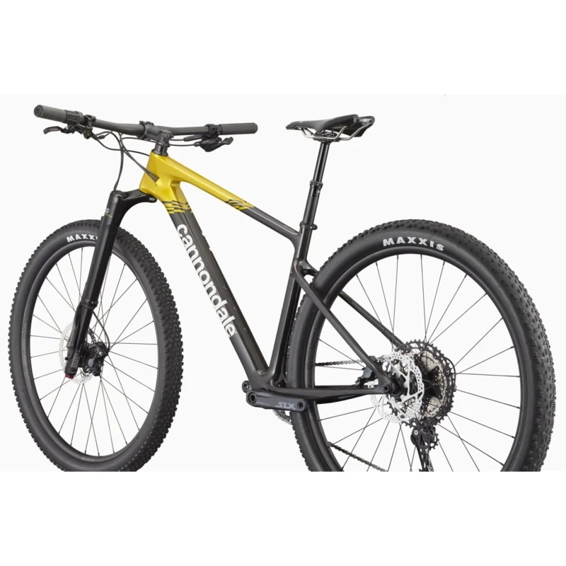 Rower MTB Cannondale Scalpel HT Carbon 1 Phoenix Yellow  - widok z tyłu