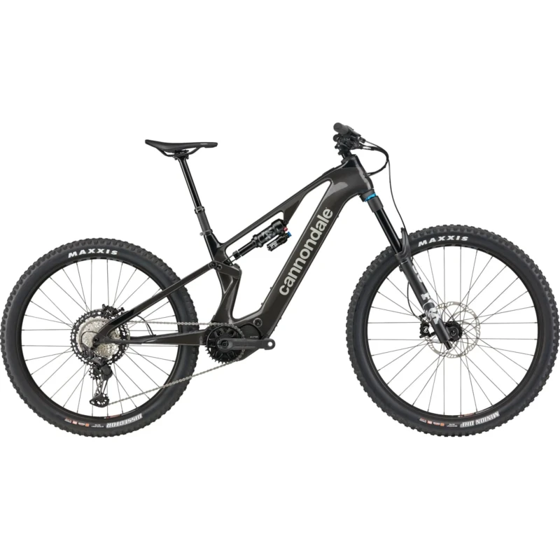 Rower elektryczny Cannondale Moterra SL Carbon 2 Czarny - widok z boku