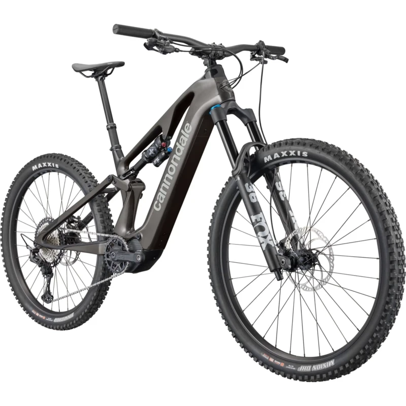 Rower elektryczny Cannondale Moterra SL Carbon 2 Czarny - widok z przodu