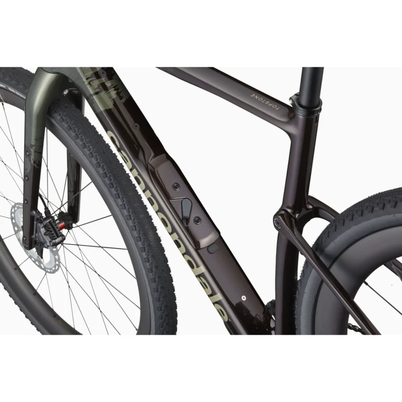 Rower gravel Cannondale Topstone Carbon LTD Di2 Zielony - widok ramy