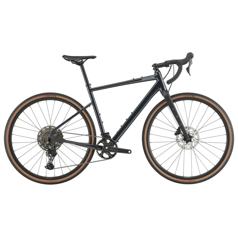 Rower gravel Cannondale Topstone 2 1x Niebieski - widok z boku