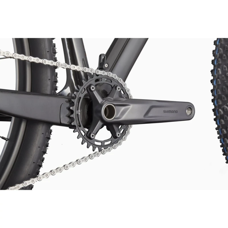 Rower MTB Cannondale Scalpel HT Carbon 3 Błękitny - widok korby