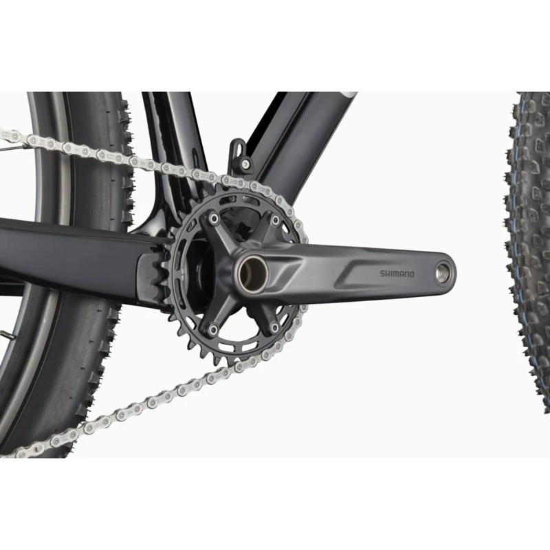 Rower MTB Cannondale Scalpel HT Carbon 3 Czerwony - widok korby