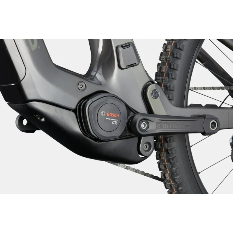 Rower elektryczny Cannondale Moterra Carbon LT 1 Czarny - widok korby