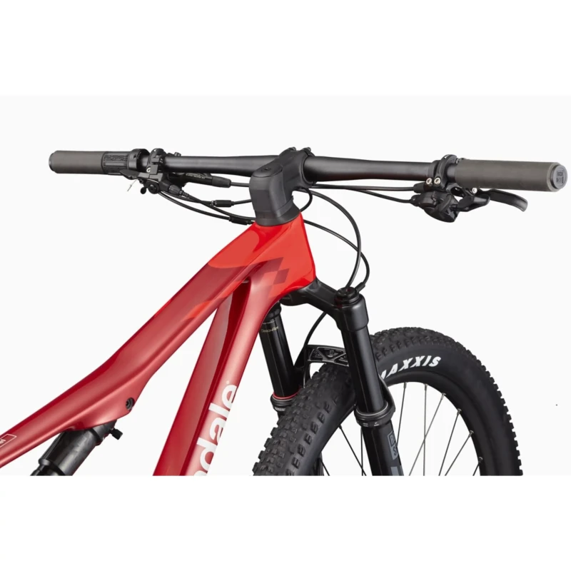 Rower MTB Cannondale Scalpel Carbon 4 Czerwony - widok kierownicy