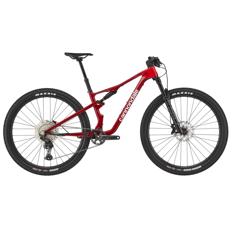 Rower MTB Cannondale Scalpel Carbon 4 Czerwony - widok z boku