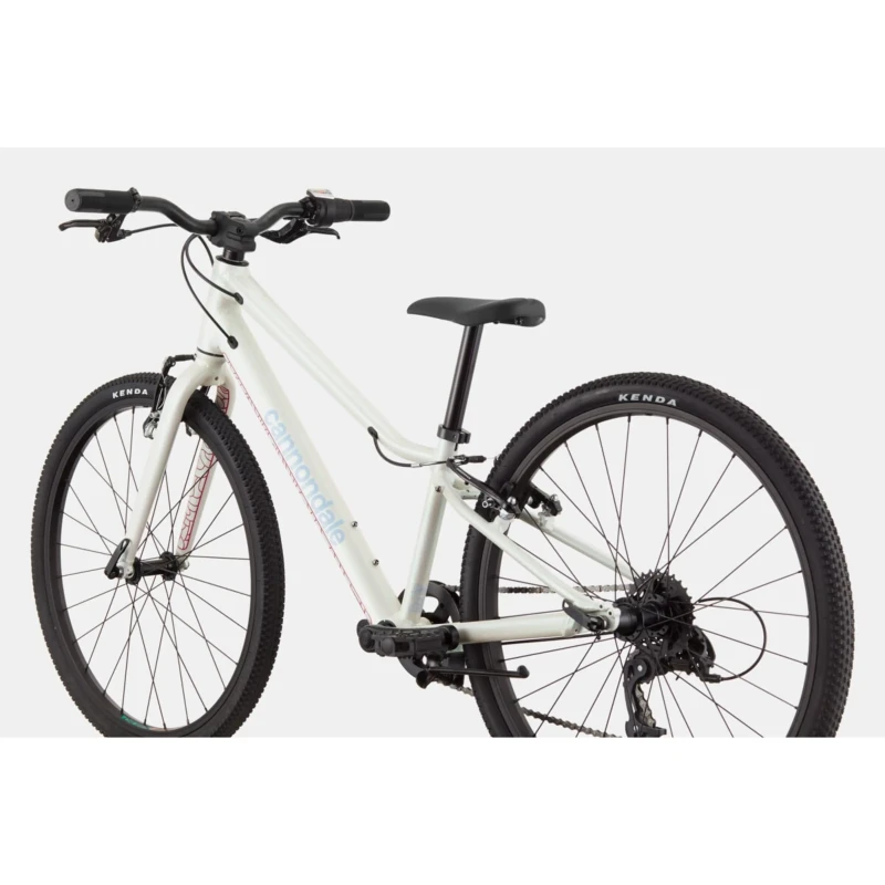 Rower dziecięcy Cannondale Quick 24"; Biały - widok z tyłu