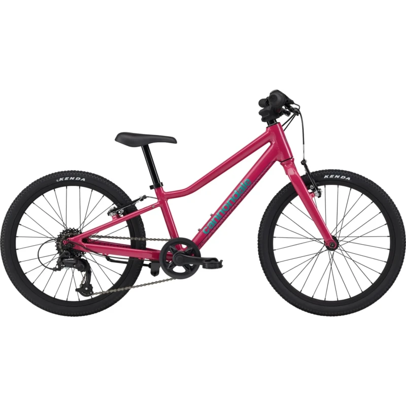 Rower dziecięcy Cannondale Quick 20"; Różowy - widok z boku