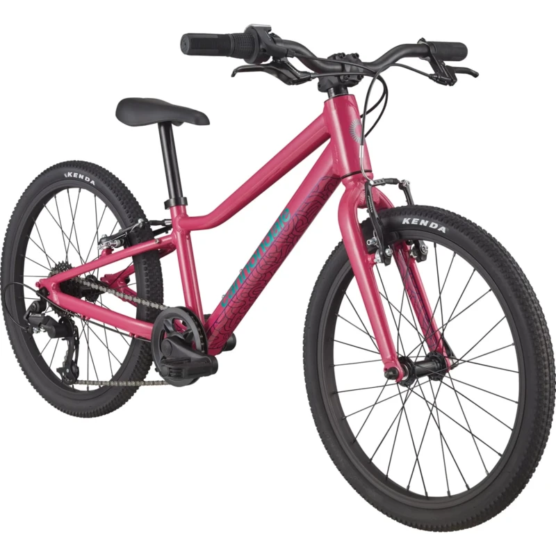 Rower dziecięcy Cannondale Quick 20"; Różowy - widok z przodu