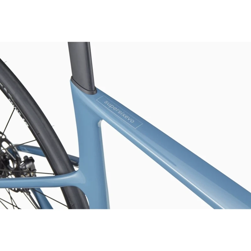 Rower szosowy Cannondale SuperSix EVO 4 Niebieski - rama i wspornik siodła