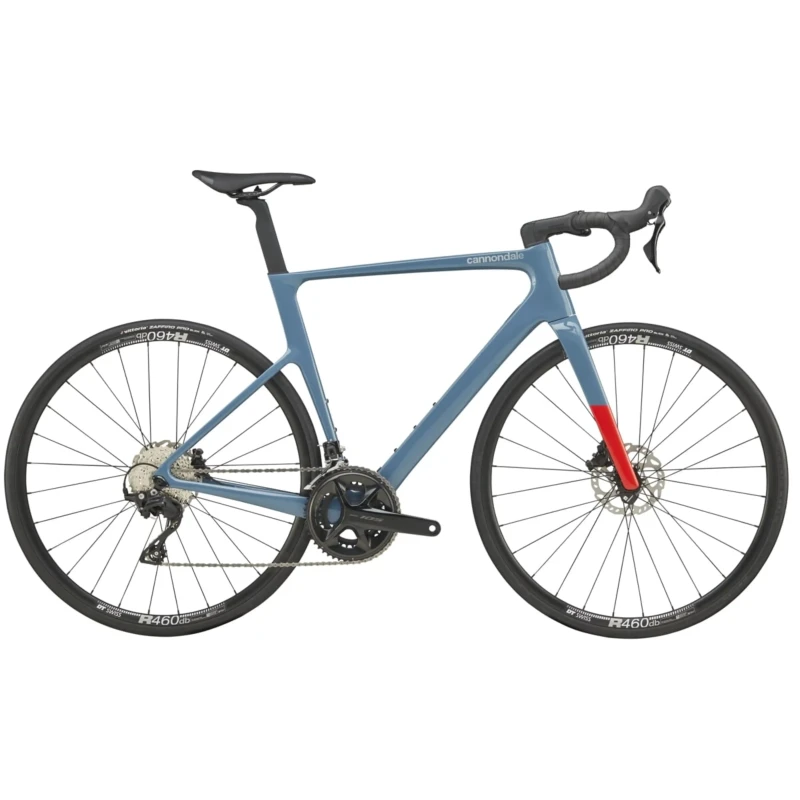 Rower szosowy Cannondale SuperSix EVO 4 Niebieski - widok z boku