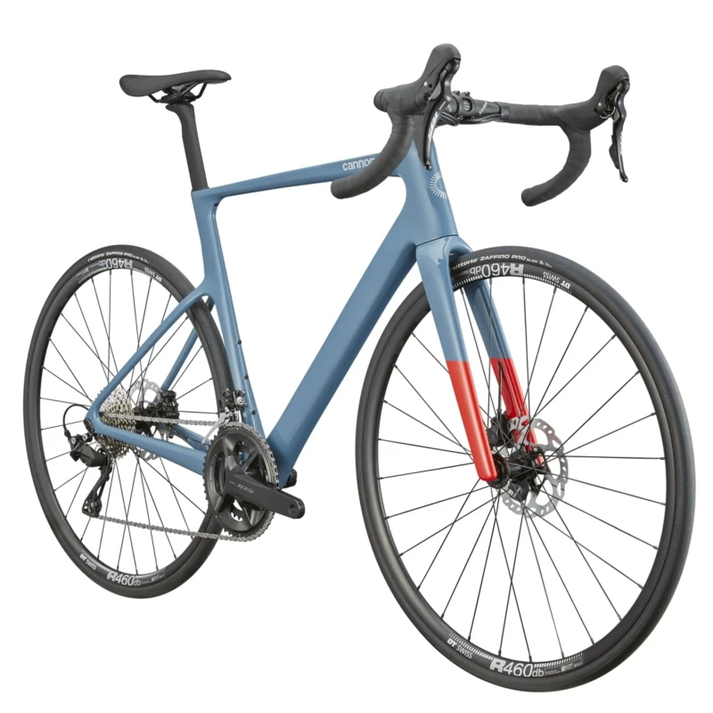 Rower szosowy Cannondale SuperSix EVO 4 Niebieski - widok z przodu
