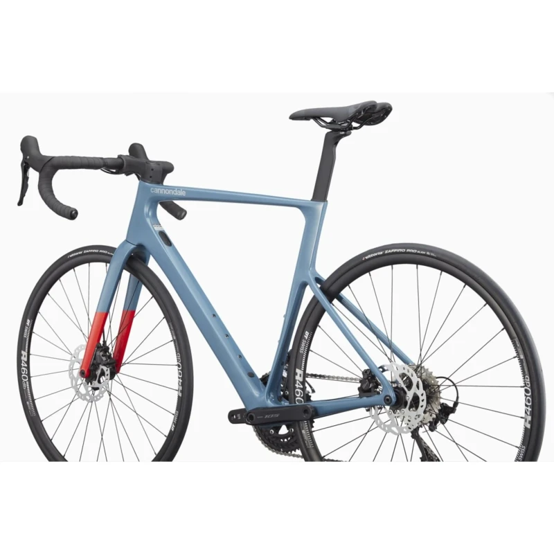 Rower szosowy Cannondale SuperSix EVO 4 Niebieski - widok z tyłu