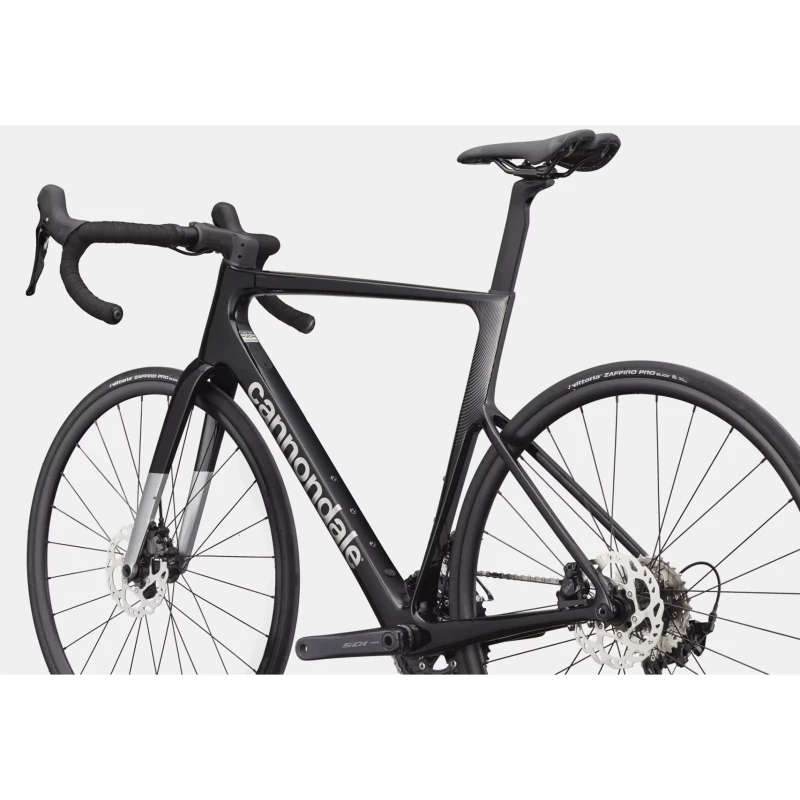 Rower szosowy Cannondale SuperSix EVO 4 Czarny - widok z tyłu