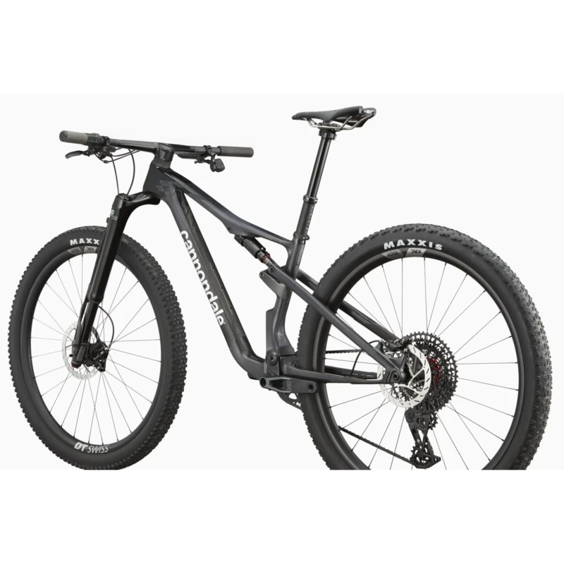 Rower MTB Cannondale Scalpel Carbon 1 Grafitowo Czarny - widok z tyłu