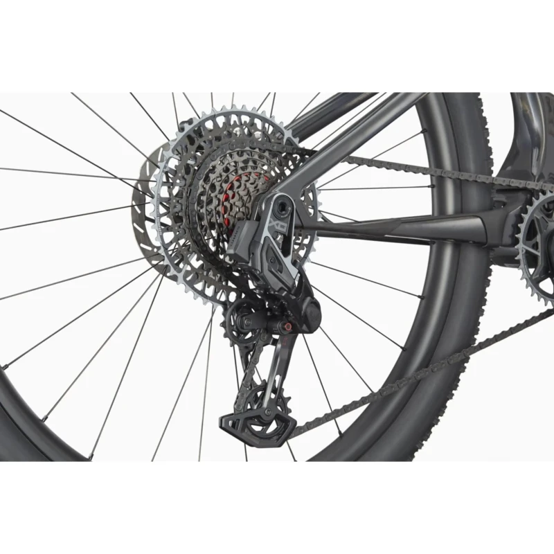 Rower MTB Cannondale Scalpel Carbon 1 Grafitowo Czerwony - tarcze i piasta