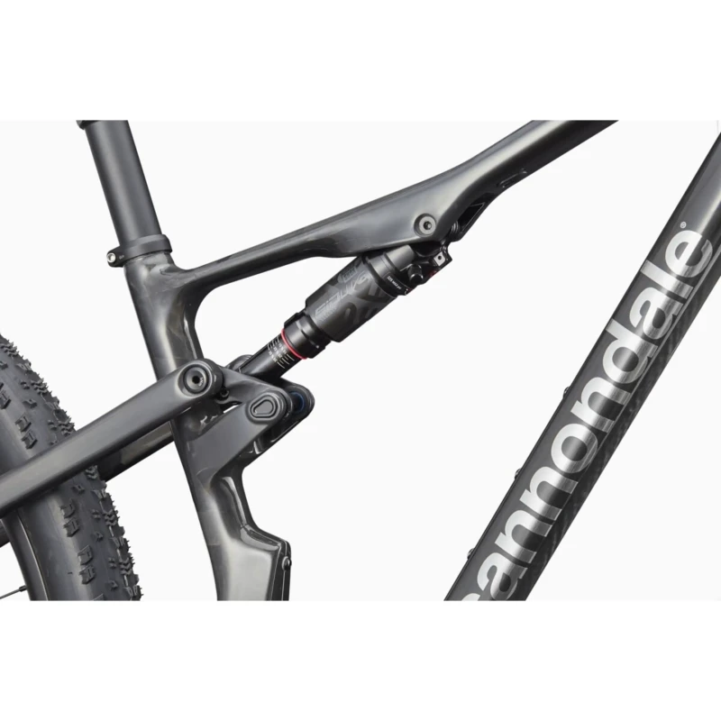 Rower MTB Cannondale Scalpel Carbon 1 Grafitowo Czerwony - widok ramy