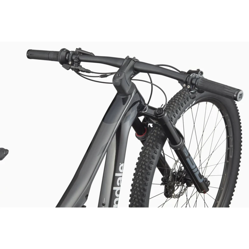 Rower MTB Cannondale Scalpel Carbon 4 Czarny - widok kierownicy