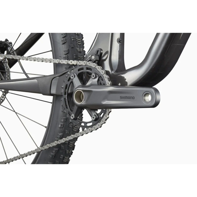Rower MTB Cannondale Scalpel Carbon 4 Czarny - widok korby