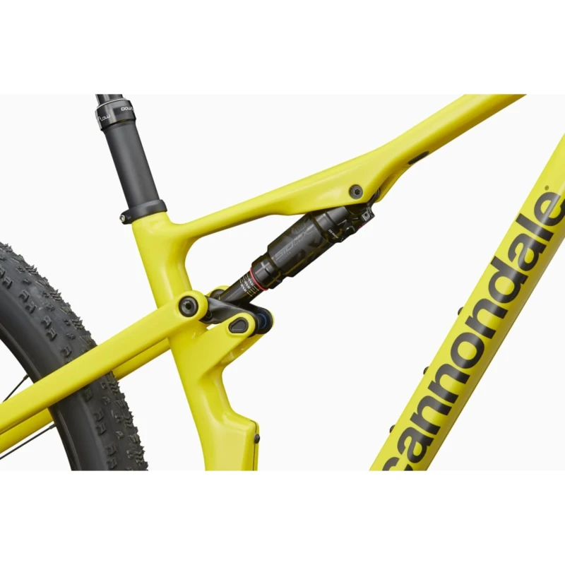 Rower MTB Cannondale Scalpel Carbon 4 Żółty - widok ramy