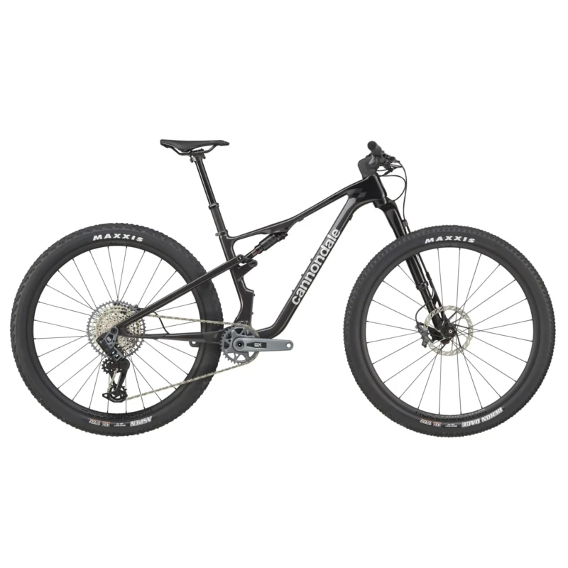 Rower MTB Cannondale Scalpel Carbon 2 Lefty Czarny - widok z boku