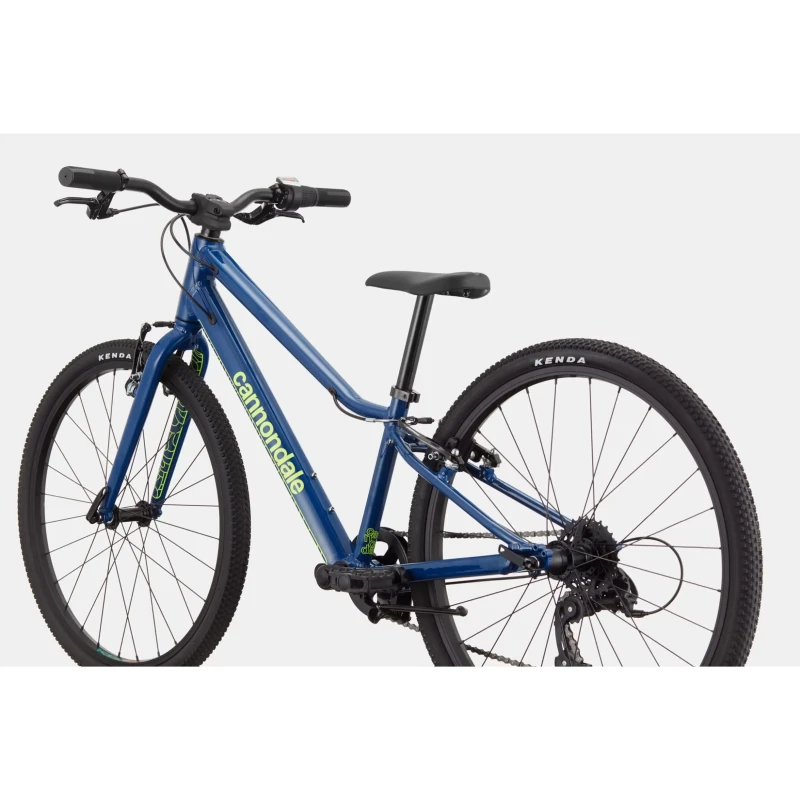 Rower dziecięcy Cannondale Quick 24"; Niebieski - widok z tyłu
