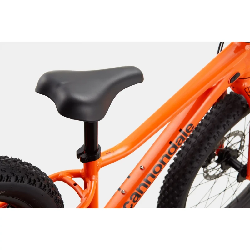 Rower MTB Cannondale Kids Trail Plus 20"; Pomarańczowy - siodełko