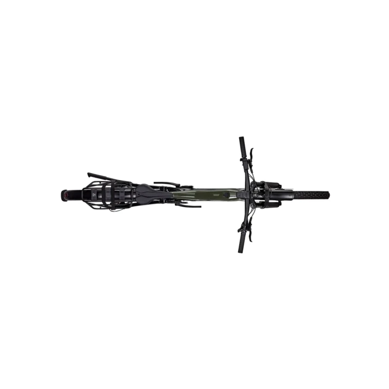 Rower elektryczny Focus Thron2 6.7 EQP 600Wh Zielony - widok z góry