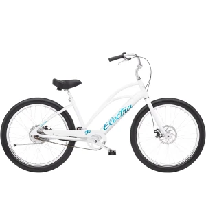 Rower elektryczny Electra Cruiser Go! Step-Thru Biały