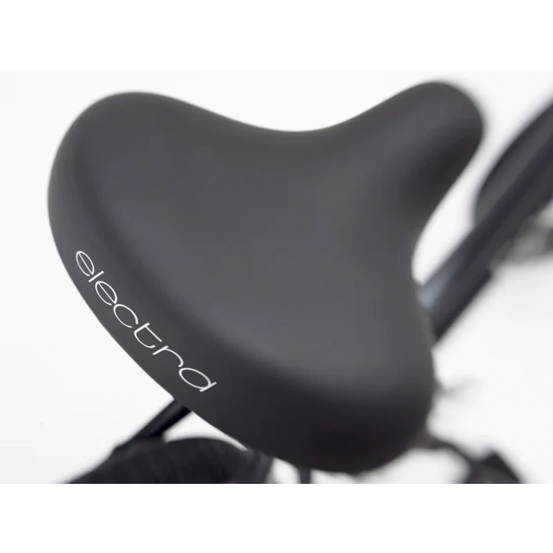 Rower elektryczny Electra Townie Path Go! 10D EQ 2025 Czarny - widok siodełka
