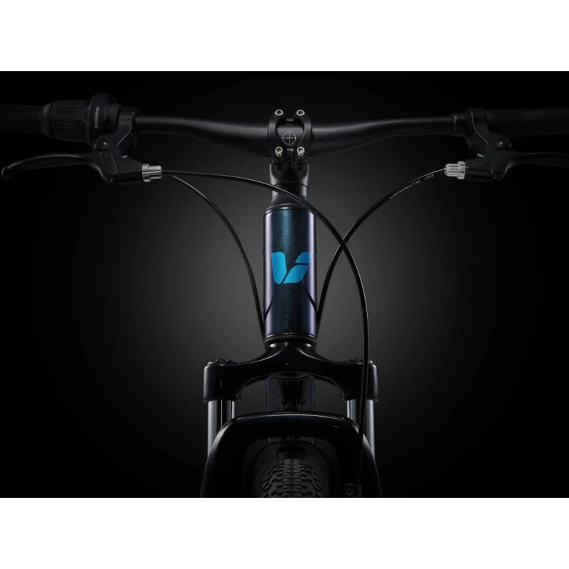 Rower dziecięcy Liv Tempt 24 Disc Granatowy - widok kierownicy