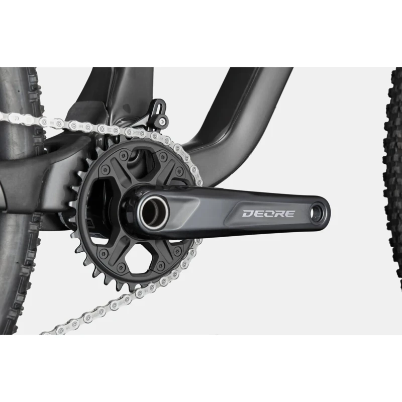 Rower MTB Cannondale Scalpel Carbon 3 Czarno Niebieski - widok korby