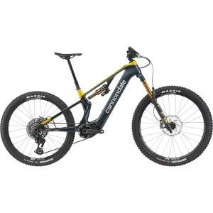 Rower elektryczny Cannondale Moterra SL Carbon 1 Niebiesko Żółty
