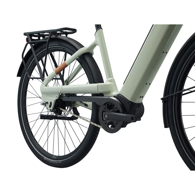 Rower elektryczny Liv Allure E+ 2 Zielony - widok korby
