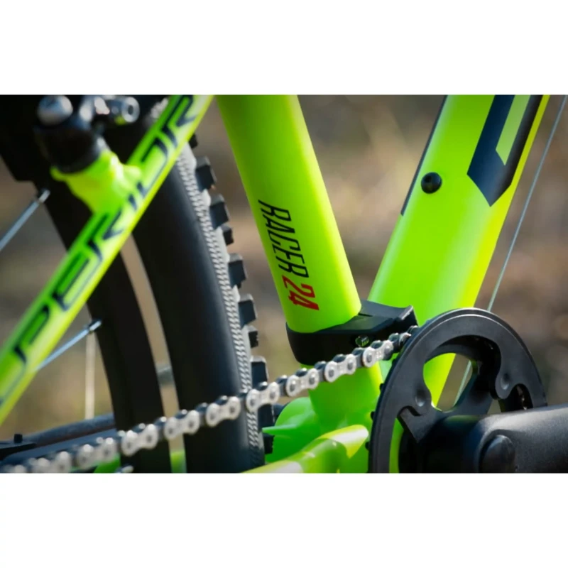 Rower dziecięcy Superior Racer XC 24 Limonkowy - widok ramy