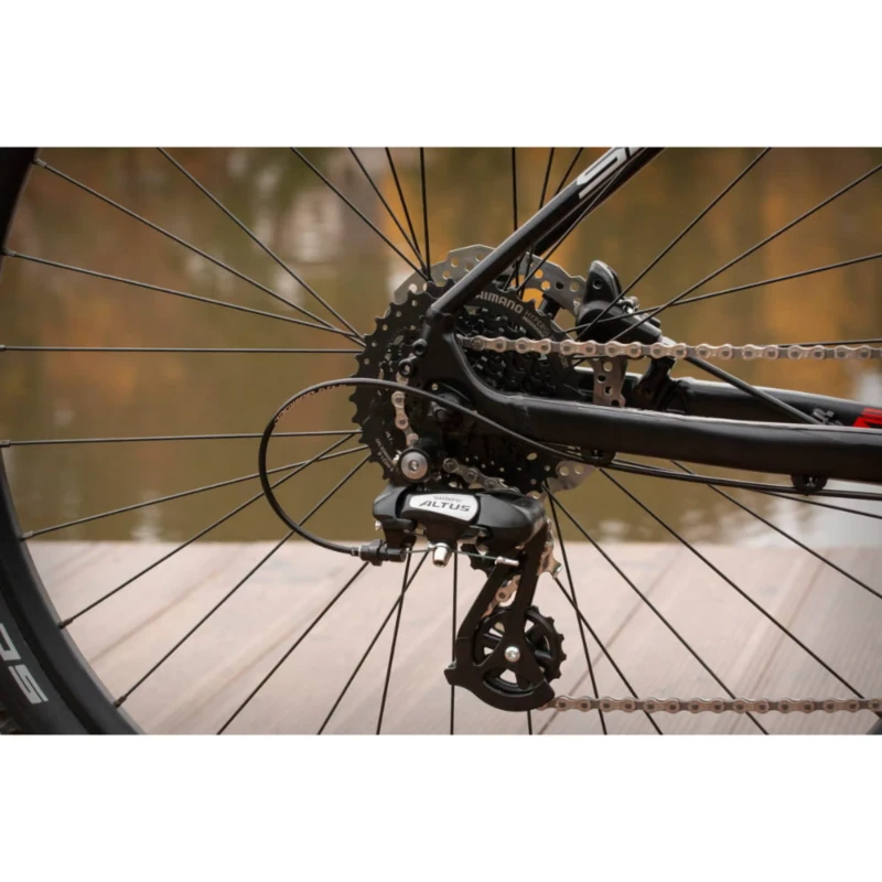 Rower Superior XC 819 Czarny - widok piasty