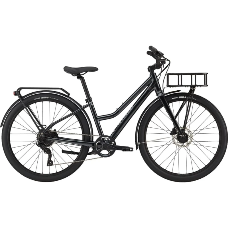 Rower miejski Cannondale Treadwell EQ DLX Remixte Czarny - widok z boku