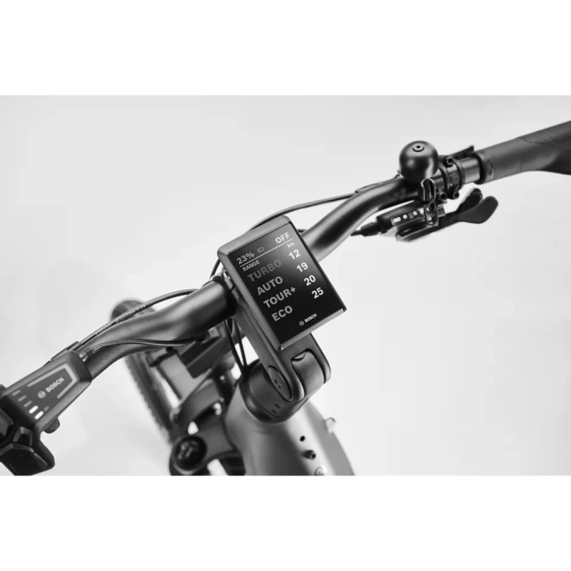 Rower elektryczny Diamant Suvea Trip Pro 600Wh Zielony - ekran na kierownicy