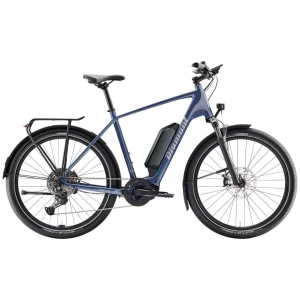 Rower elektryczny Diamant Zing Trip Plus z wysoką ramą 800Wh Niebieski