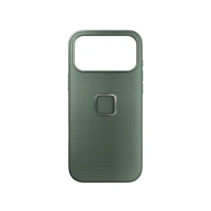 Etui Peak Design Mobile Everyday Case Fabric iPhone 17 Pro Max Szarozielone