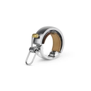 Dzwonek rowerowy Knog Oi Luxe duży Srebrny