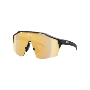 Okulary rowerowe Koo Alibi Black Matt/Gold Mirror Regular