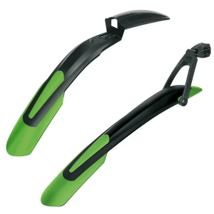 Zestaw błotników SKS MTB-Blade Czarno Zielony